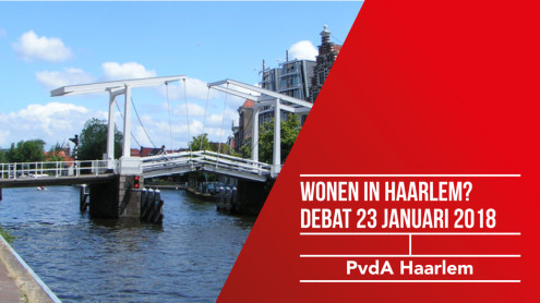 Wonen in Haarlem? – debat 23 januari 2018